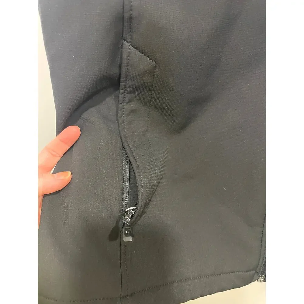 Free Country Men's Ultimate Super Softshell Black Jacket Size Large Outdoors